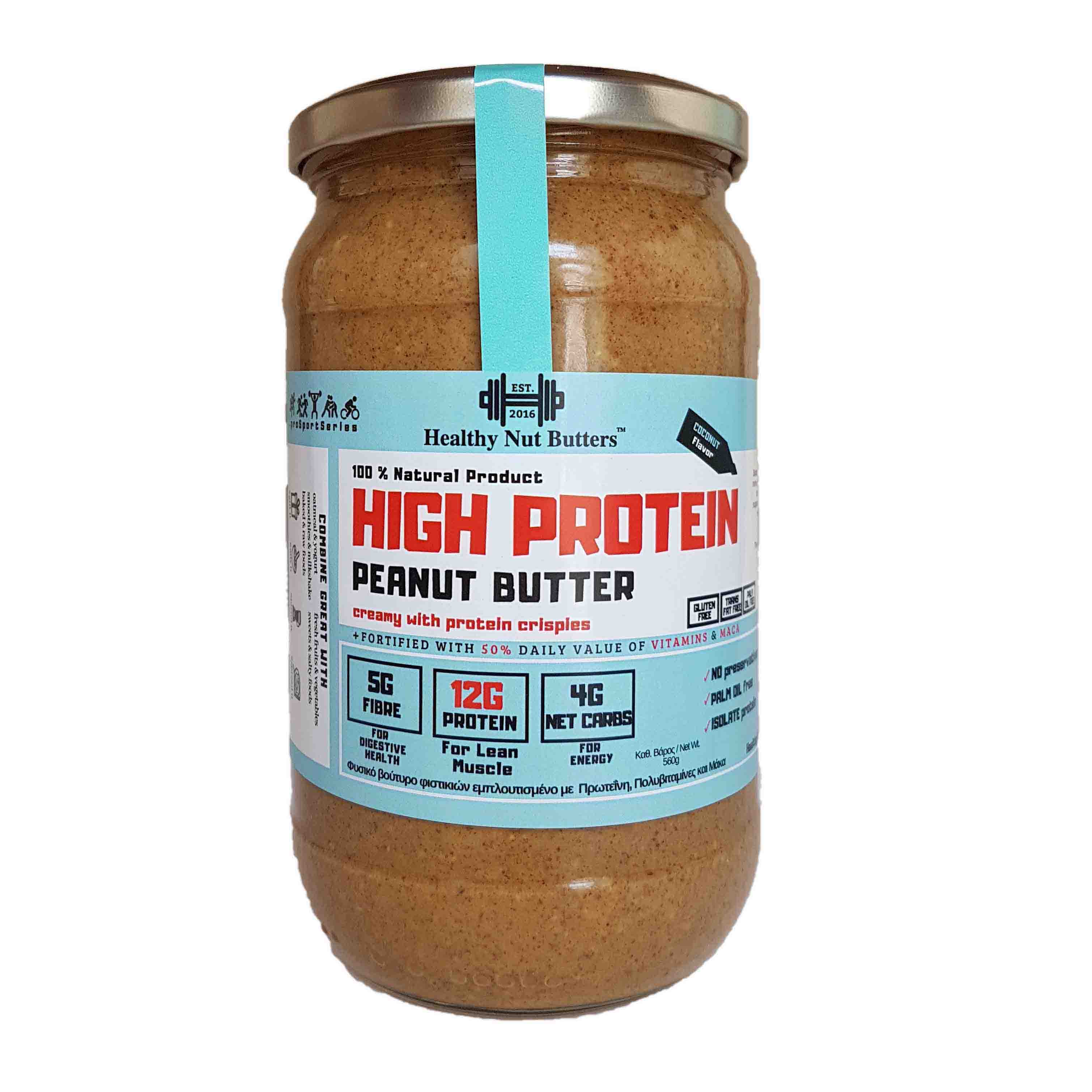 High Protein Coconut Peanut Butter | Healthy Nut Butters | 'Spread' The ...